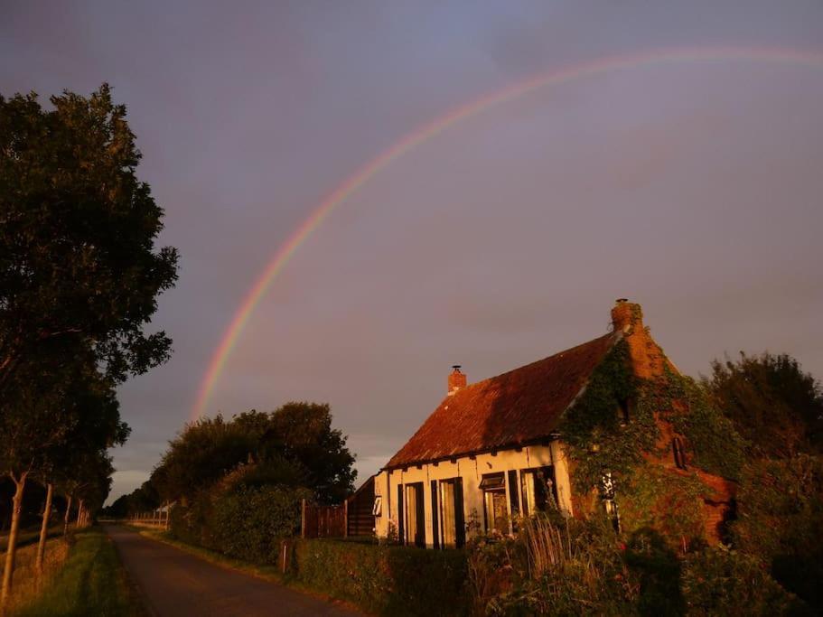 Dijkhuisje Zeeland Waterlandkerkje Kültér fotó