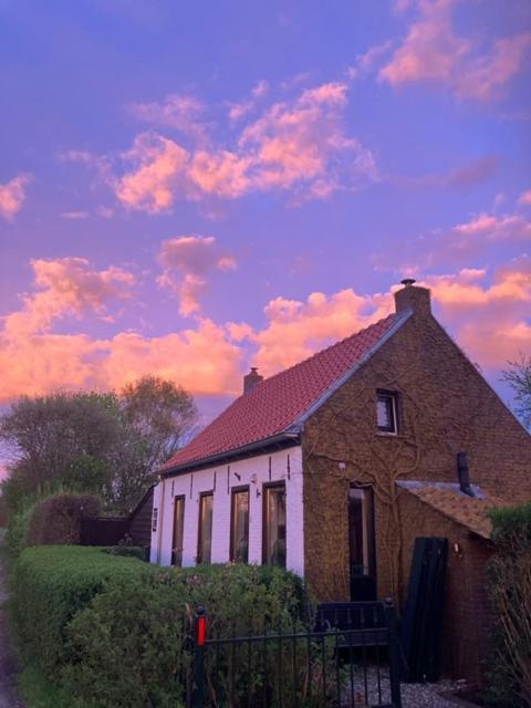 Dijkhuisje Zeeland Waterlandkerkje Kültér fotó