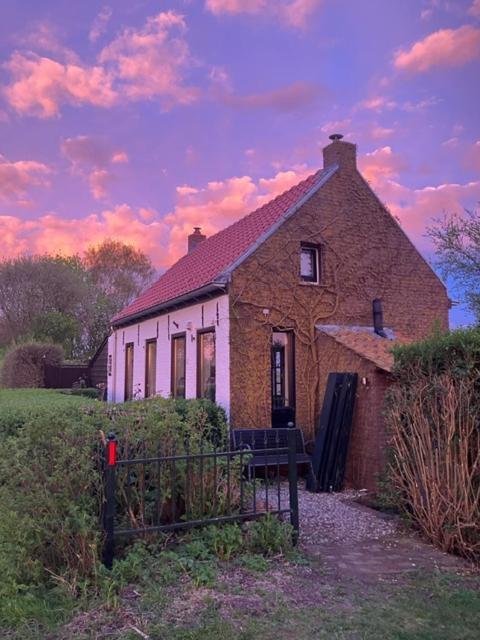 Dijkhuisje Zeeland Waterlandkerkje Kültér fotó